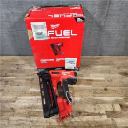 HOUSTON LOCATION - AS-IS (APPEARS LIKE NEW) Milwaukee FUEL 18-Volt Lithium-Ion Brushless Cordless Gen II 16-Gauge Angled Finish Nailer (Tool-Only)