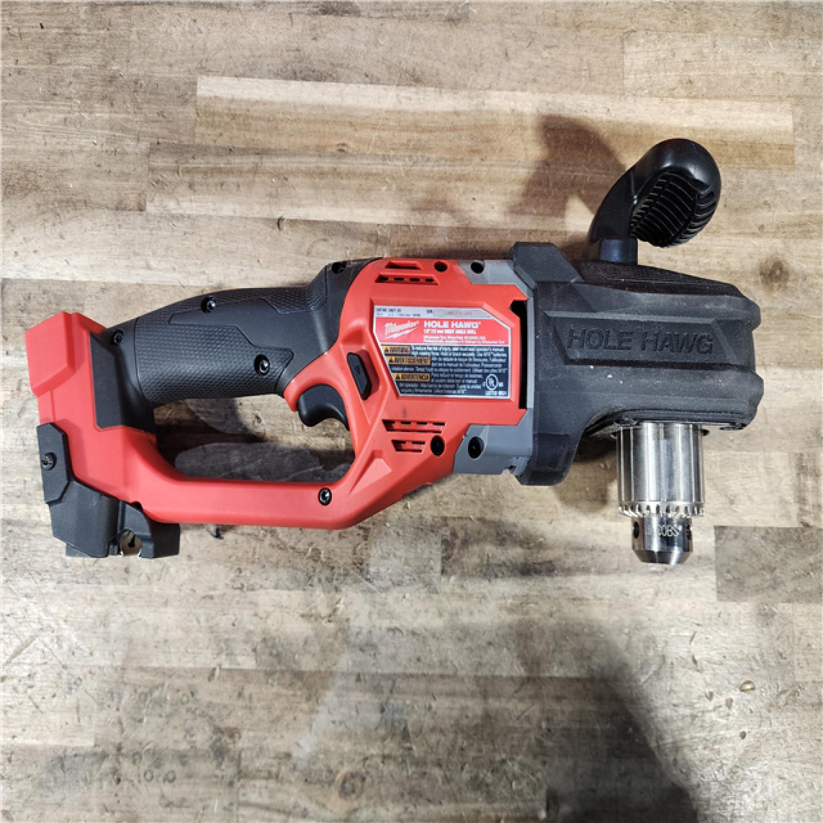 HOUSTON LOCATION - AS-IS Milwaukee FUEL GEN II 18V Lithium-Ion Brushless Cordless 1/2 in. Hole Hawg Right Angle Drill (Tool-Only)