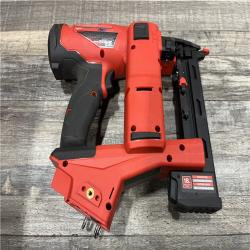 AS-IS Milwaukee FUEL 18-Volt Lithium-Ion Brushless Cordless 18-Gauge 1/4 in. Narrow Crown Stapler (Tool-Only)