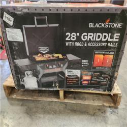 Phoenix NEW Blackstone 2-Burner Propane Outdoor Griddle with Hood in Black