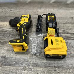 AS-IS DEWALT ATOMIC 20V Lithium-Ion Cordless 1/2 in. Hammer Drill Kit