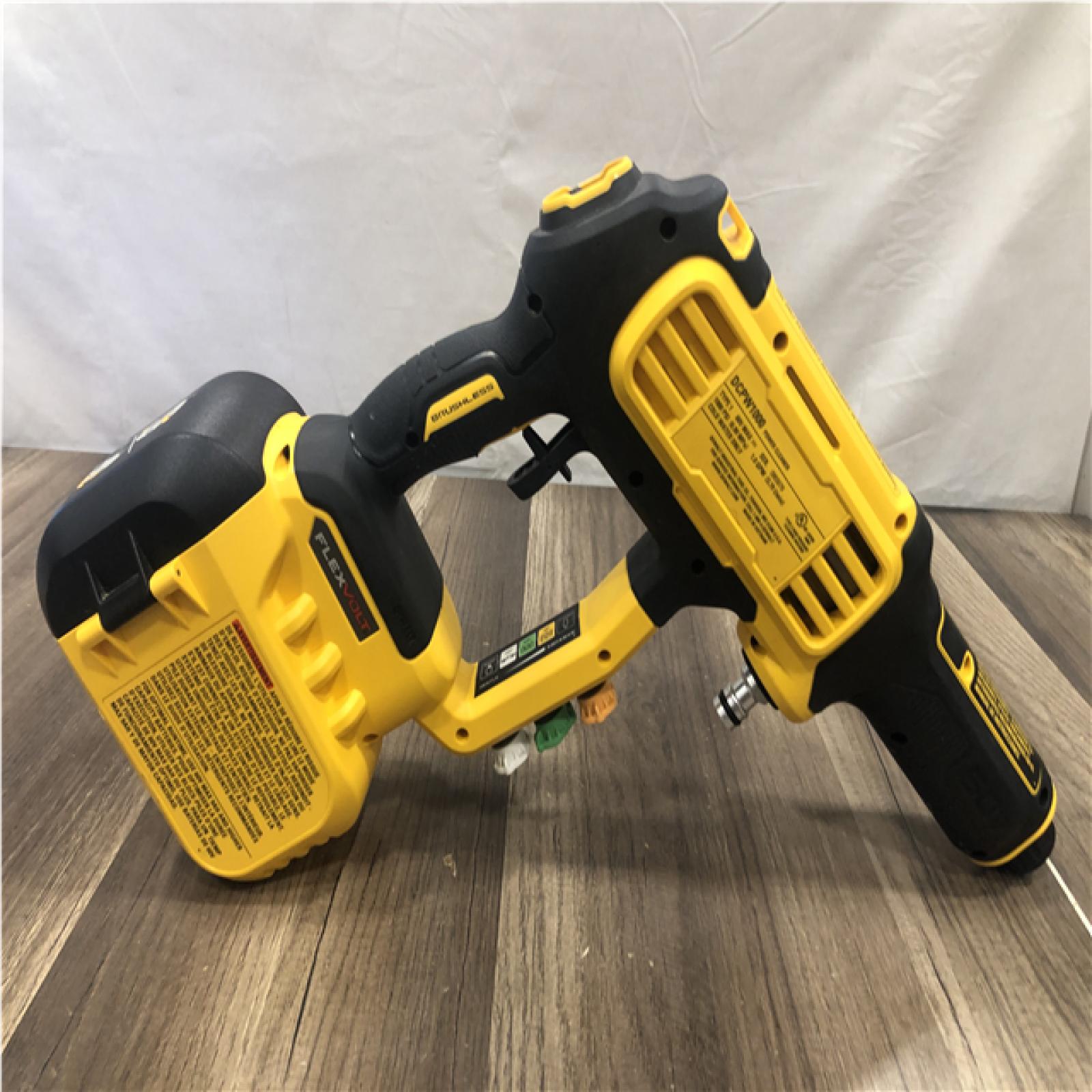 AS-IS DEWALT FLEXVOLT 60V MAX 1000 PSI 1.0 GPM Cold Water Cordless Power Cleaner (Tool Only)