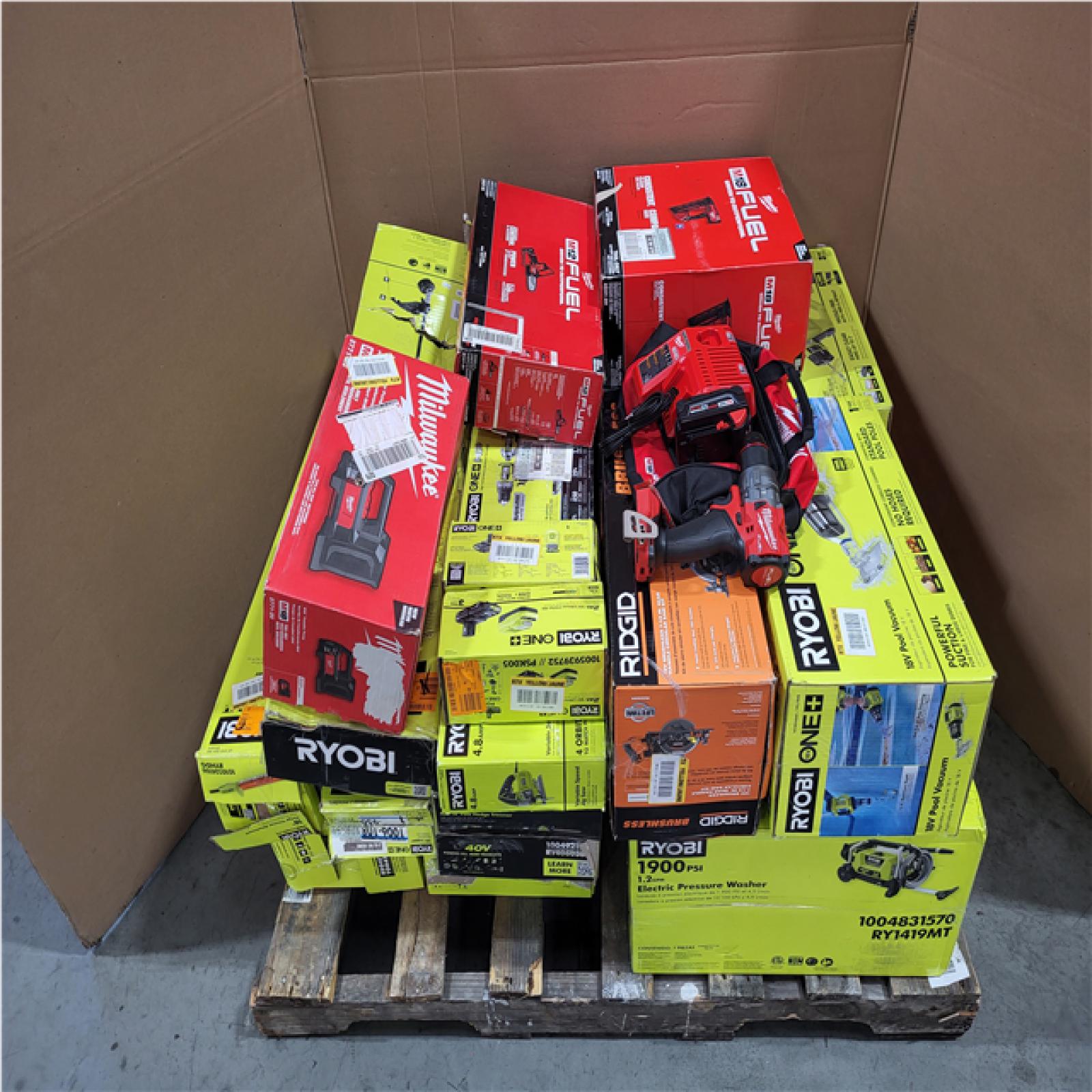 CALIFORNIA AS-IS TOOL PALLET