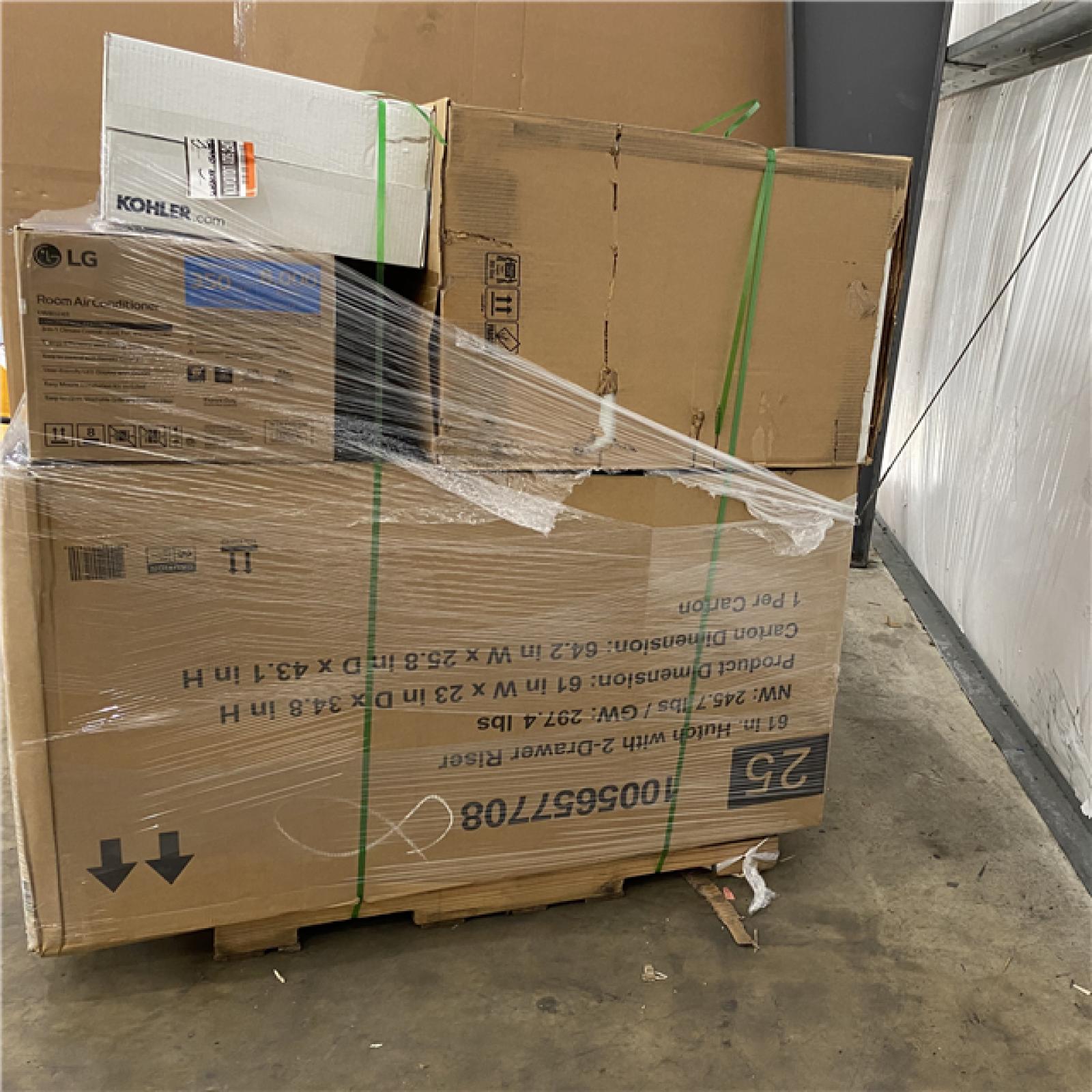 Houston Location - home improvement pallet
