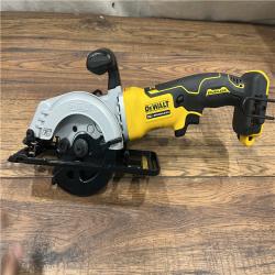 AS-IS DeWalt 20V MAX ATOMIC with POWERSTACK 4-1/2 in. Cordless Brushless Circular Saw Kit (Battery & Charg
