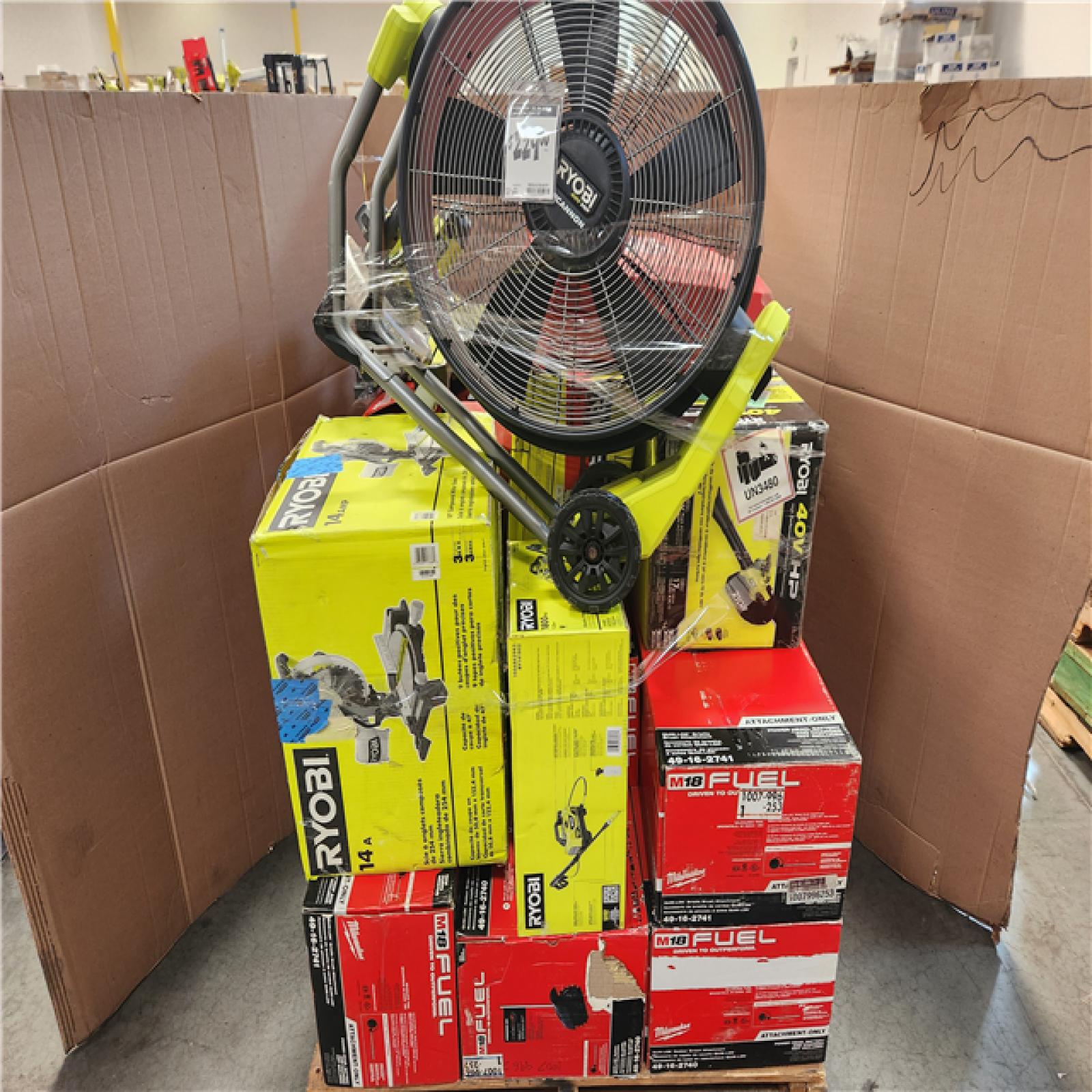 CALIFORNIA AS-IS TOOL PALLET