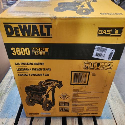 Phoenix AS-IS DEWALT 3600 PSI 2.5 GPM Gas Pressure Washer with Honda GX200 Engine  Heavy-Duty Commercial Cold Water Power Cleaner (NO HOSE)