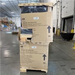 DALLAS LOCATION - AS-IS HUSKY 108 in. W x 24 in. D 9-Drawer Heavy-Duty Mobile Workbench with Stainless Steel Top/Matte Black (2 UNITS)