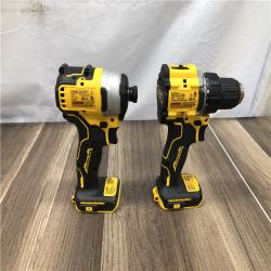 AS-IS DEWALT ATOMIC 20-Volt MAX Lithium-Ion Cordless Combo Kit