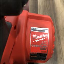 AS-IS Milwaukee 18V Lithium-Ion Cordless 6-1/2 in. Circular Saw (Tool-Only)