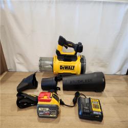 AS-IS- FLEXVOLT 60V MAX 160 MPH 760 CFM Brushless Cordless Battery Powered Blower Kit W/ (1) FLEXVOLT 4 Ah Battery and Charger