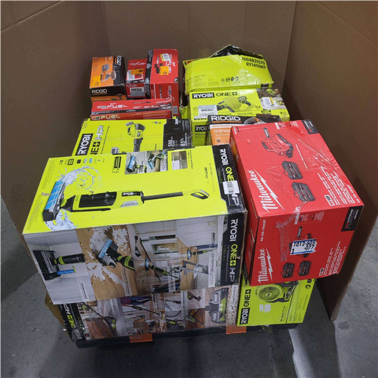 CALIFORNIA AS-IS TOOL PALLET