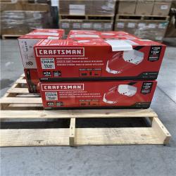 DALLAS LOCATION- NEW!- CRAFTSMAN CMXC1220 1/2 HP Smart Compatible Garage Door Opener PALLET (8 UNITS)