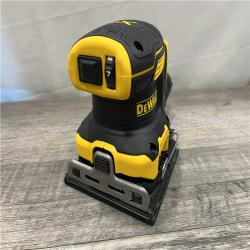 AS-IS DEWALT 20V MAX XR Cordless Brushless 1/4 Sheet Variable Speed Sander (Tool Only)