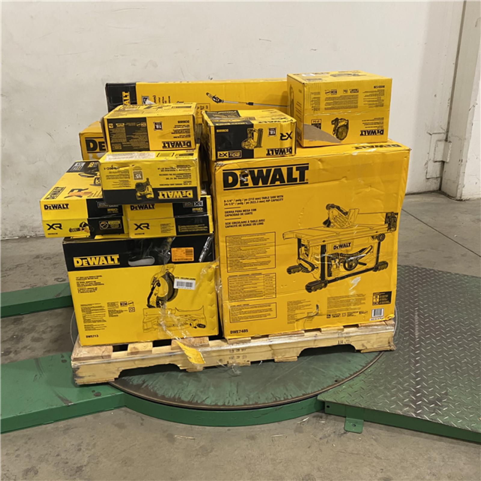 Dallas Location - As-Is DEWALT Tool Pallet