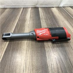 AS-IS Milwaukee FUEL 12V Lithium-Ion Brushless Cordless 1/4 in - 3/8 in Extended Ratchet (Tool-Only)