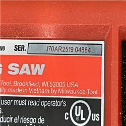 AS-IS Milwaukee FUEL 18V Lithium-Ion Brushless Cordless Jig Saw (Tool-Only)