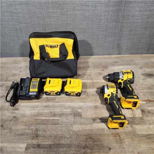 HOUSTON LOCATION - AS-IS DEWALT 2 TOOL COMBO KIT W/ (2) BATTERY & CHARGER