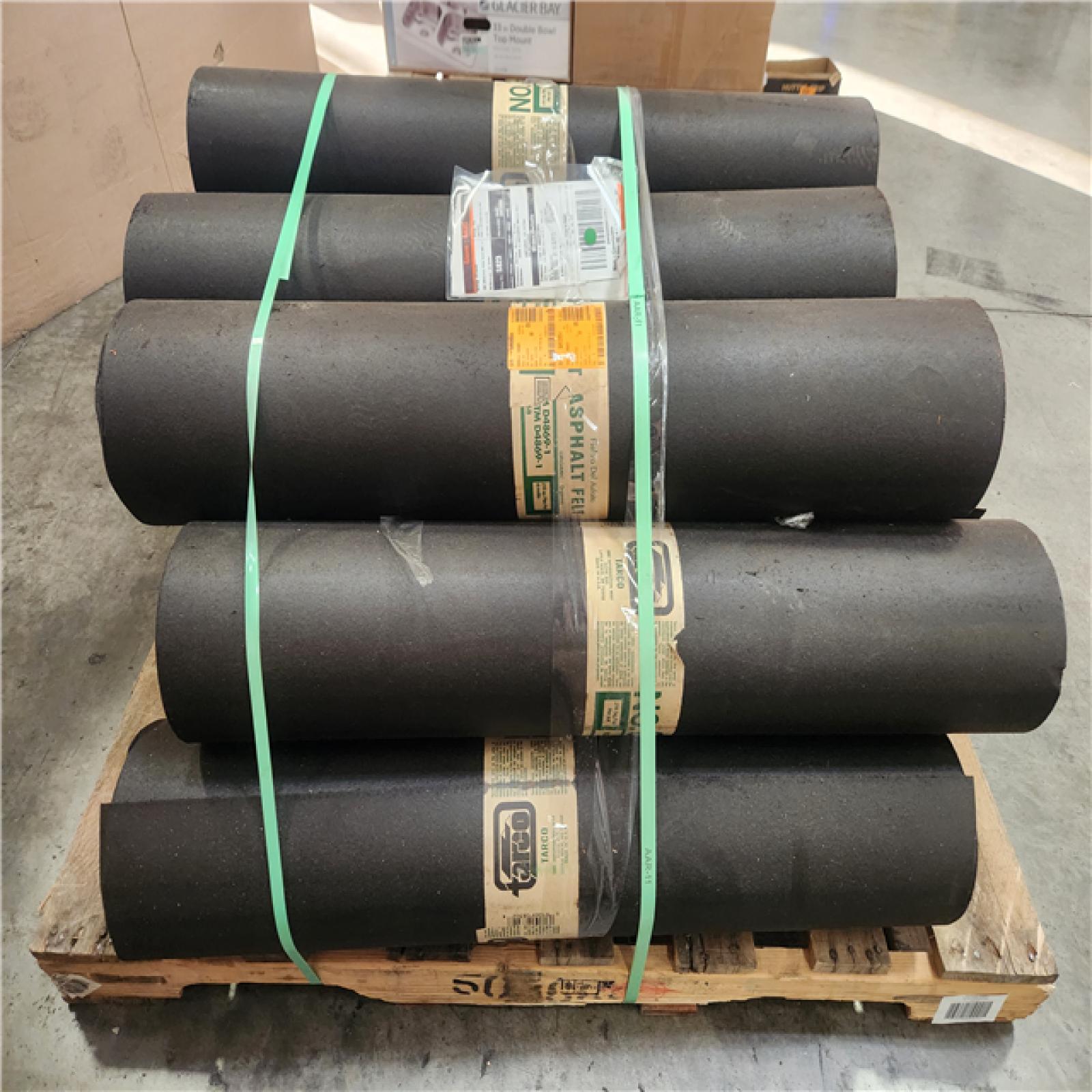 Phoenix AS-IS TARCO 30 lb. Asphalt Felt 216 Sq. Feet Per Roll (13-Rolls)