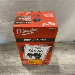 NEW - Milwaukee 18-Volt Lithium-Ion REDLITHIUM FORGE Starter Kit with 12. 0Ah Battery and Charger