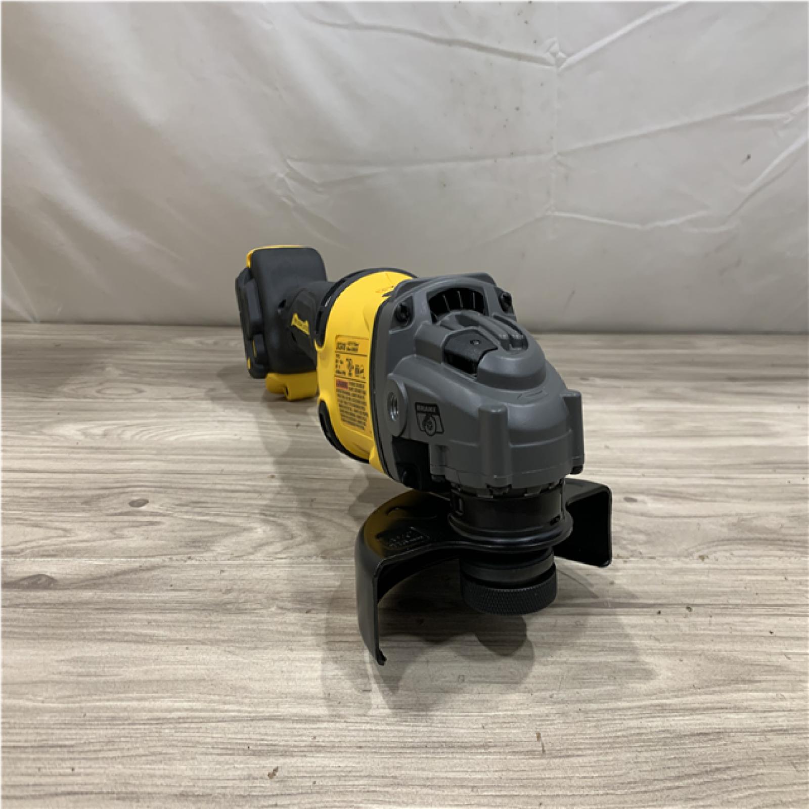 AS-IS DEWALT FLEXVOLT 60V MAX Cordless Brushless 4.5 in. to 6 in. Small Angle Grinder with Kickback Brake (Tool Only)