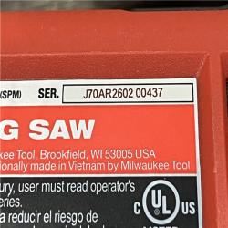 AS-IS Milwaukee FUEL 18V Lithium-Ion Brushless Cordless Jig Saw (Tool-Only)