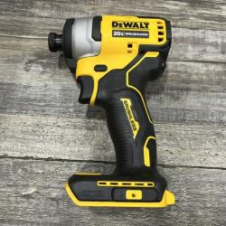 AS-IS DEWALT Atomic 20V Max Lithium-Ion Brushless Cordless Compact 1/4 in. Impact Driver Kit