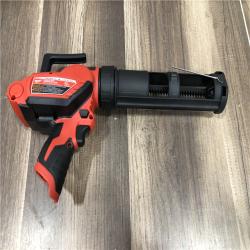 AS-IS Milwaukee 12V Lithium-Ion Cordless 10 oz. Adhesive and Caulk Gun (Tool-Only)