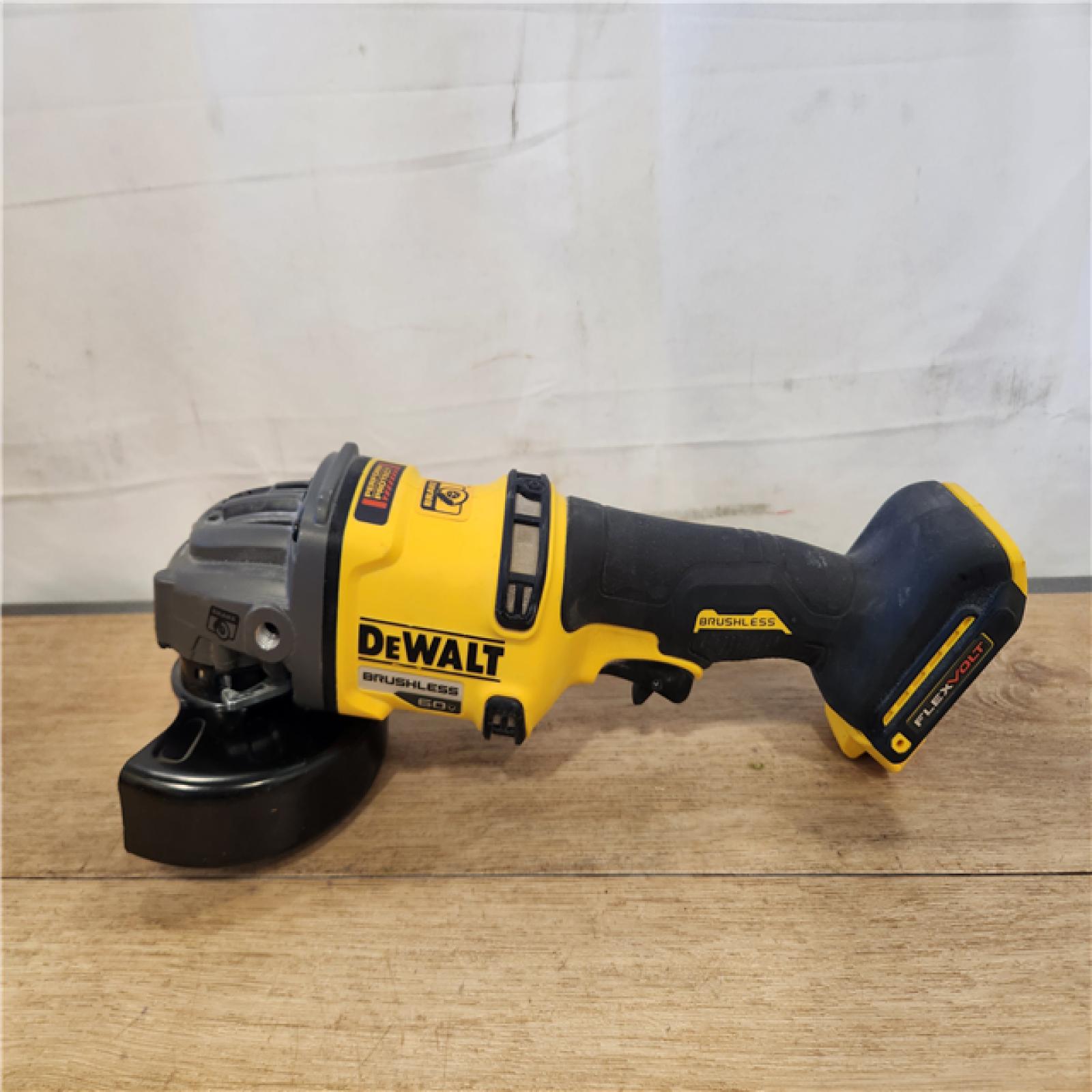 AS-IS- DeWalt FLEXVOLT 60V MAX Cordless Grinder  4.5 - 6   9000 RPM