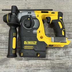 AS-IS DEWALT 20V MAX XR Cordless Brushless 1 in. SDS Plus L-Shape Rotary Hammer (Tool Only)