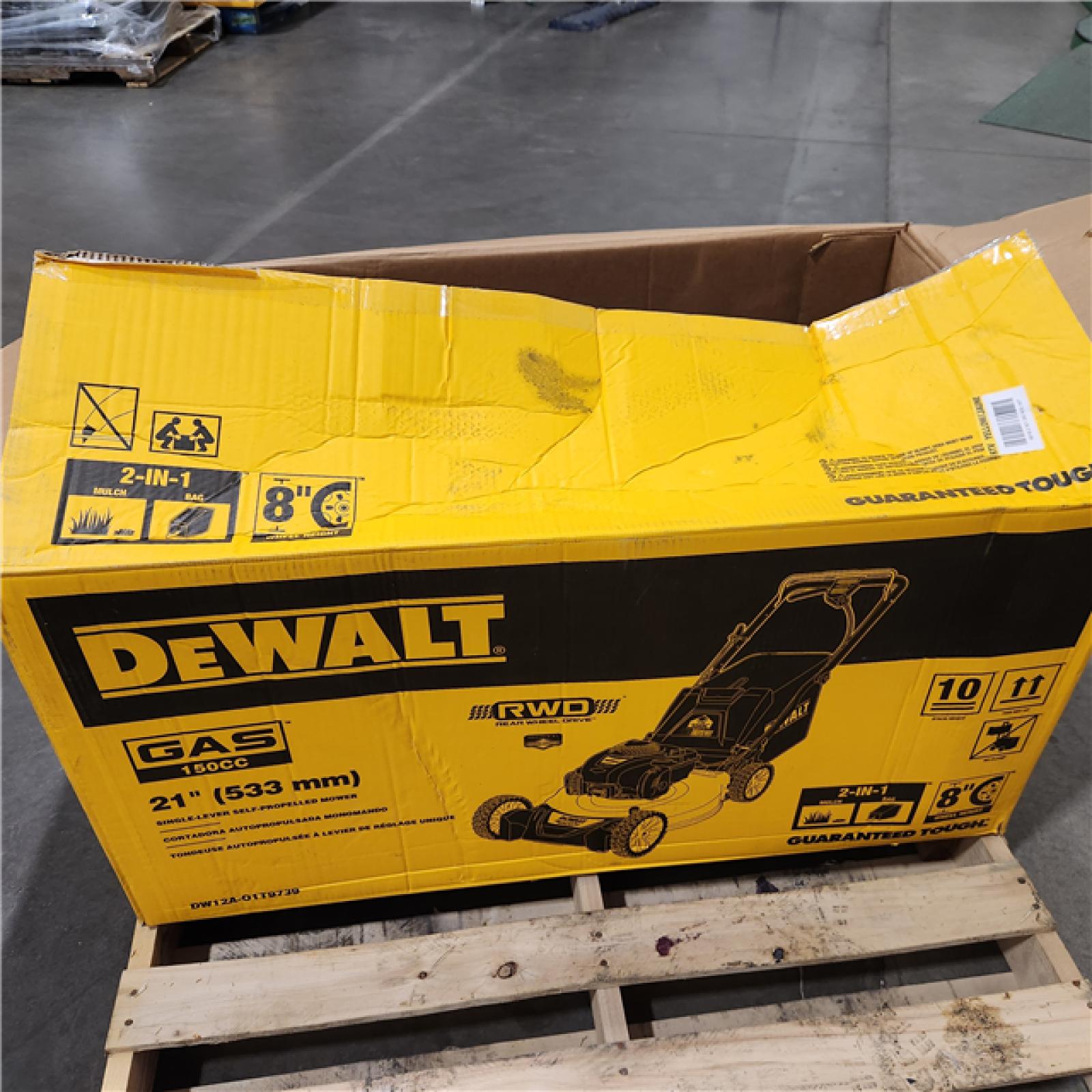 Dallas Location - As-Is DEWALT 21 in. 150cc Gas Lawn Mower