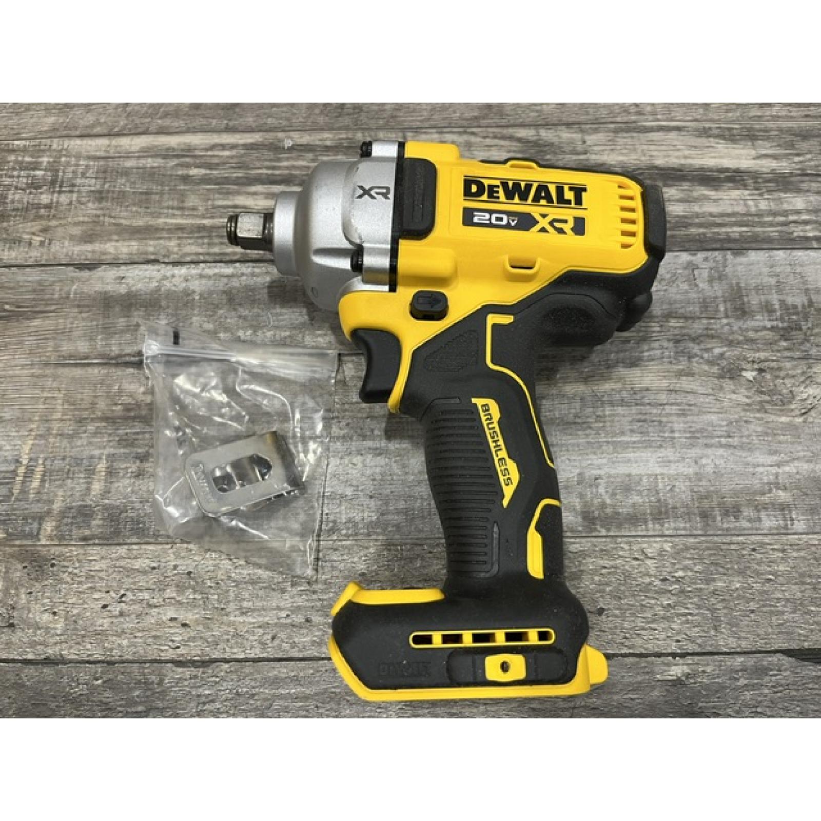 AS-IS DEWALT 20V MAX XR Cordless 1/2 in. Impact Wrench (Tool Only)