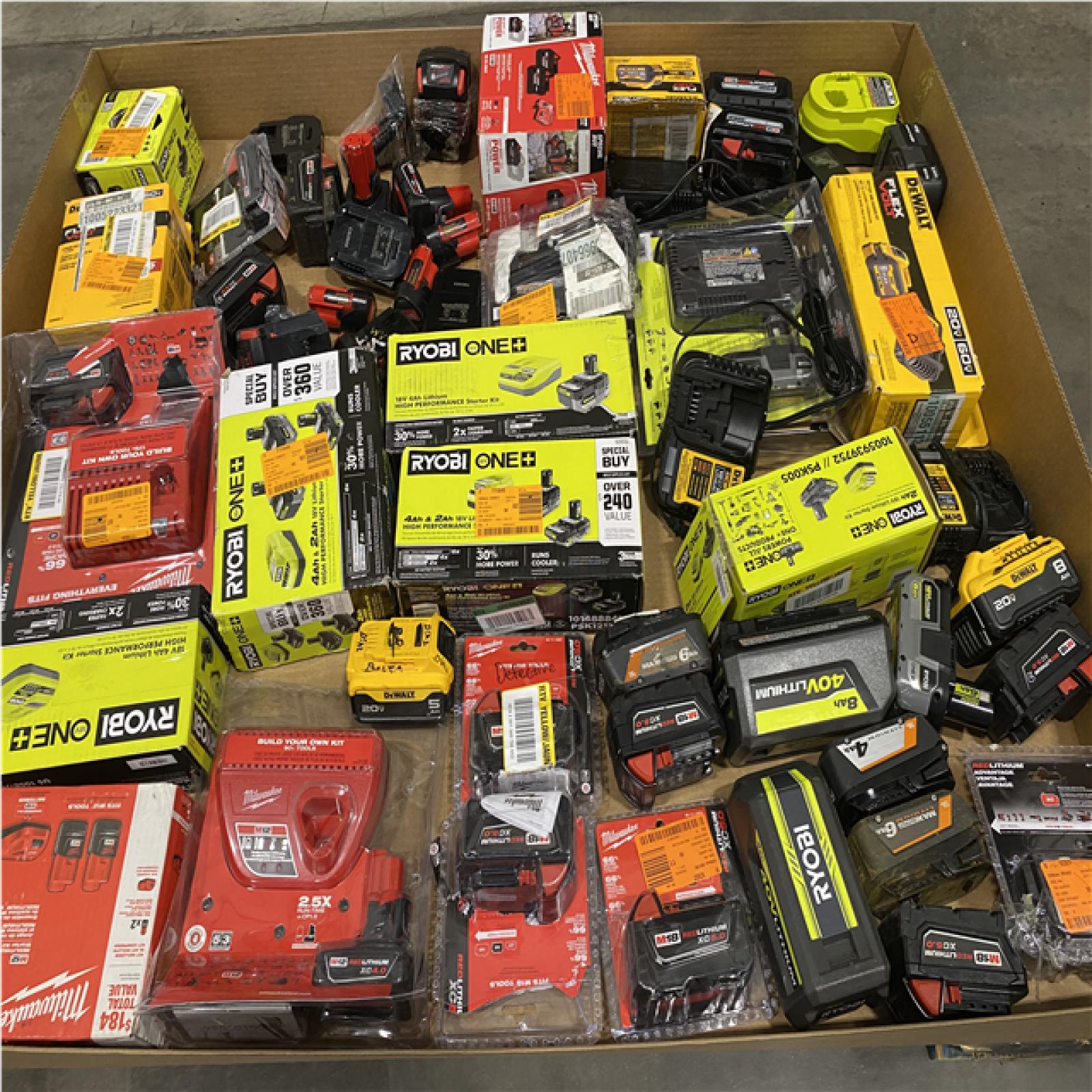 Dallas Location - As-Is Battery Tool Pallet