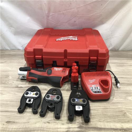 AS-IS MILWAUKEE 12-Volt Lithium-Ion Force Logic Cordless Press Tool Kit