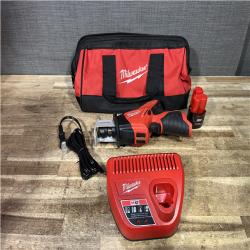 Houston Location AS-IS Milwaukee 12V Lithium-Ion HACKZALL Cordless Reciprocating Saw Kit