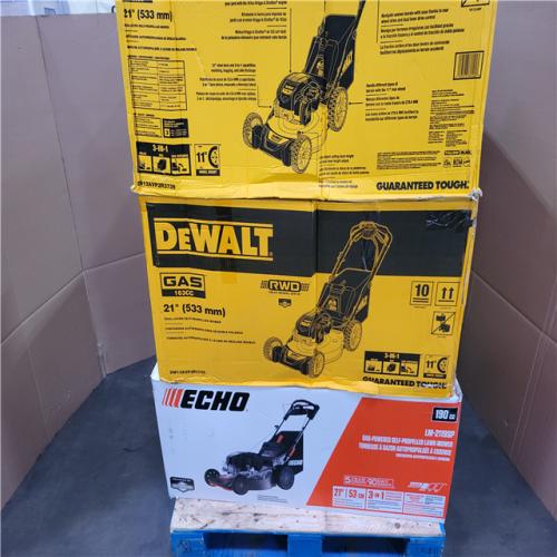 CALIFORNIA AS-IS OUTDOOR POWER EQUIPMENT