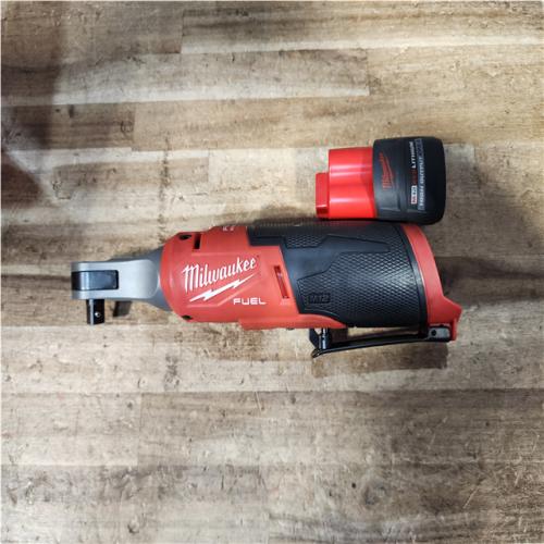 Houston Location AS-IS Milwaukee FUEL Ratchet and Battery