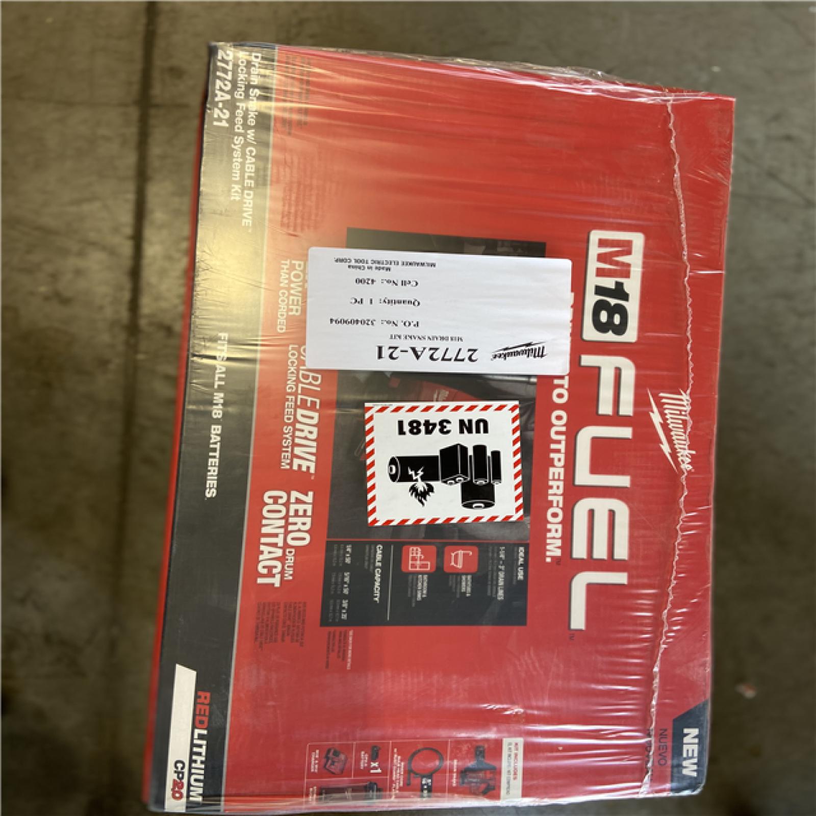 NEW! - .Milwaukee M18 FUEL 18V Lithium-Ion Brushless Cordless 12 in. Dual Bevel Sliding Compound Miter Saw (Tool-Only)