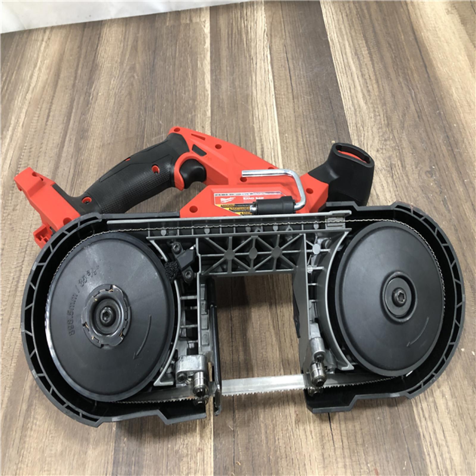 AS-IS Milwaukee FUEL 18V Lithium-Ion Brushless Cordless Compact Bandsaw (Tool-Only)