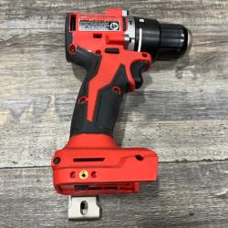 AS-IS Milwaukee 18V Lithium-Ion Brushless Cordless 1/2 in. Compact Hammer Drill/Driver Kit