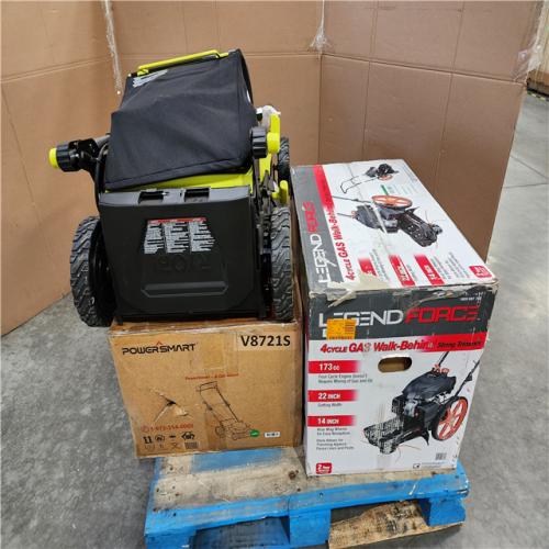 CALIFORNIA  AS-IS OUTDOOR POWER EQUIPMENT