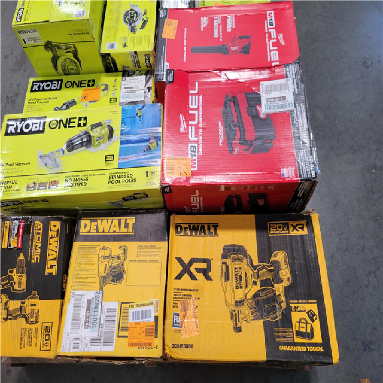 CALIFORNIA AS-IS TOOL PALLET