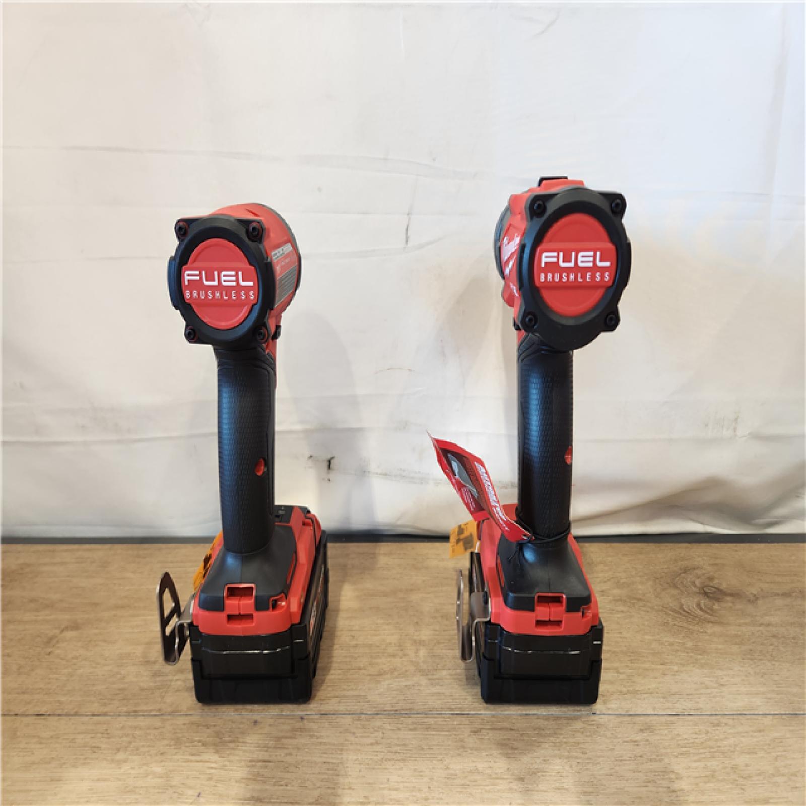 Milwaukee FUEL 18V Lithium-Ion Brushless Cordless Hammer Drill and Impact Driver Combo Kit