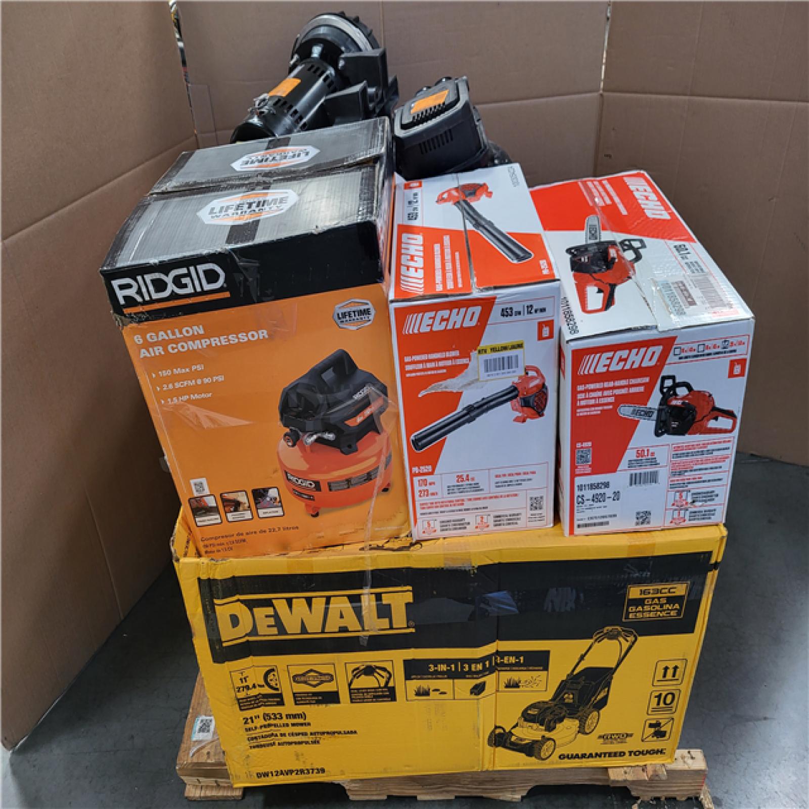 CALIFORNIA AS-IS OUTDOOR POWER EQUIPMENT