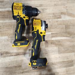 HOUSTON LOCATION - AS-IS DEWALT 2 TOOL COMBO KIT W/ (2) BATTERY & CHARGER