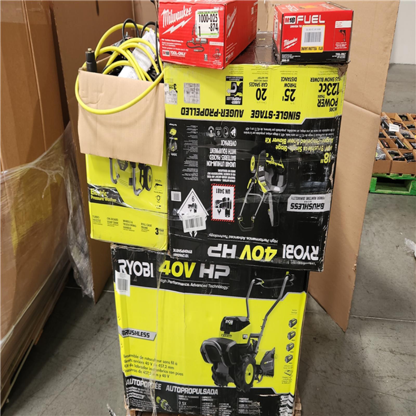 California As-Is Tool Pallet