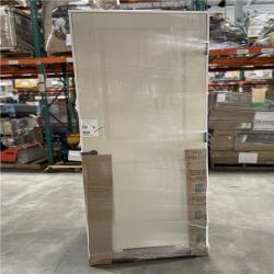 DALLAS LOCATION - 32 in. x 80 in. LH 2P Squaretop Hollow Core White Primed Composite Smooth Single Prehung Interior Door w/Bronze Hinges PALLET-(5 UNITS)