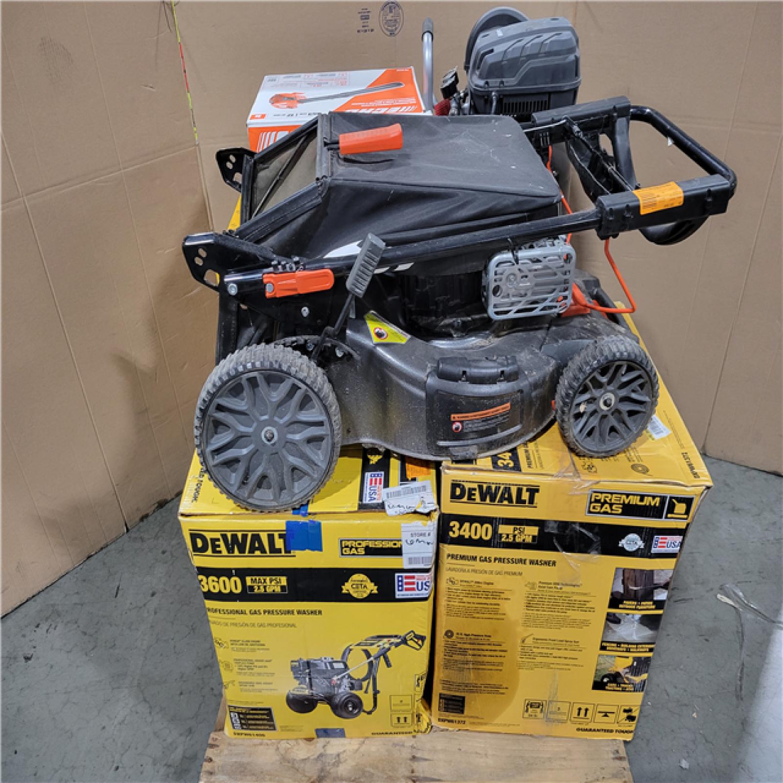 CALIFORNIA AS-IS OUTDOOR POWER EQUIPMENT