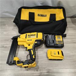 LIKE NEW! - DeWALT DCN681D1 20V MAX 18ga Cordless Narrow Crown Stapler Kit