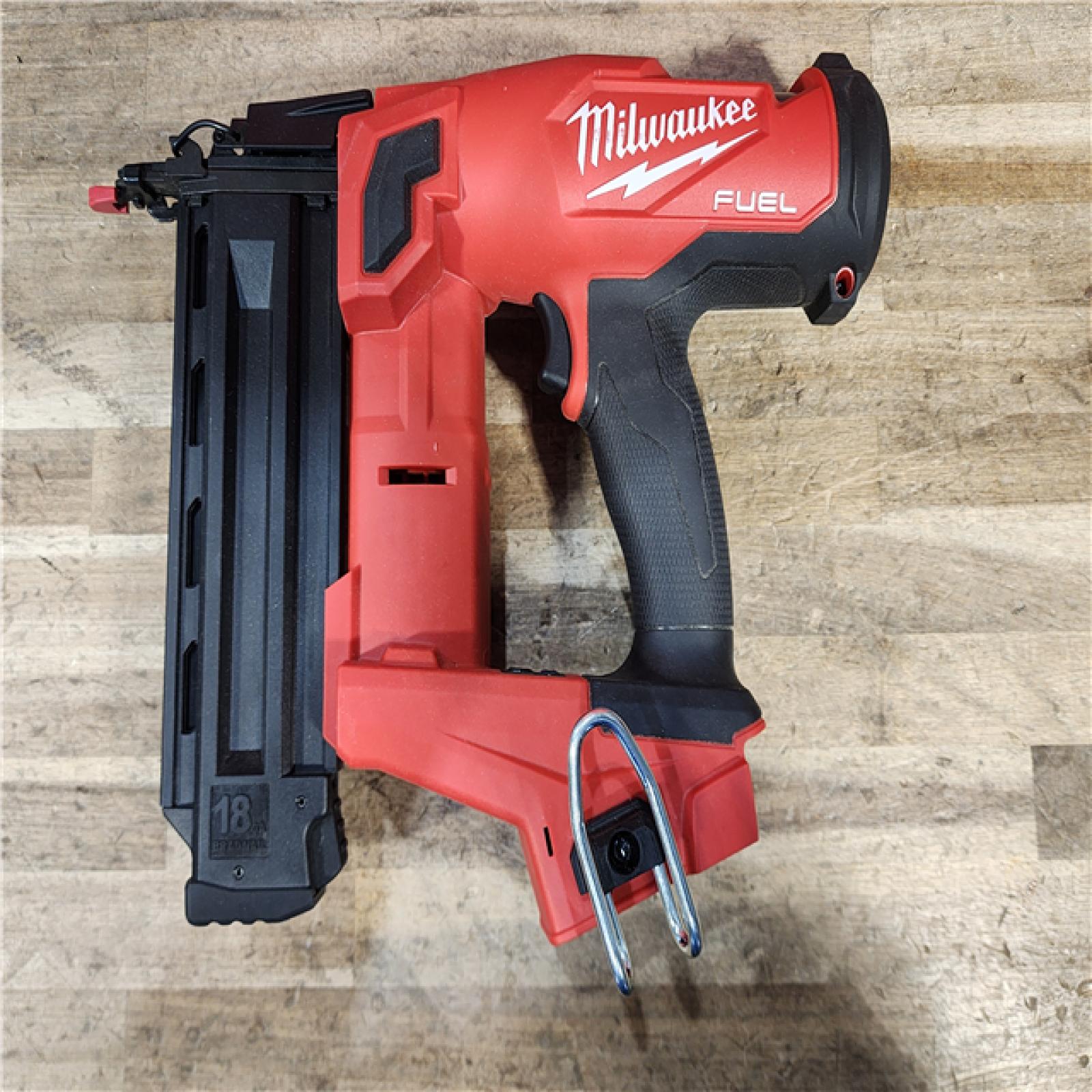 HOUSTON LOCATION - AS-IS Milwaukee FUEL 18-Volt Lithium-Ion Brushless Cordless Gen II 18-Gauge Brad Nailer (Tool-Only)